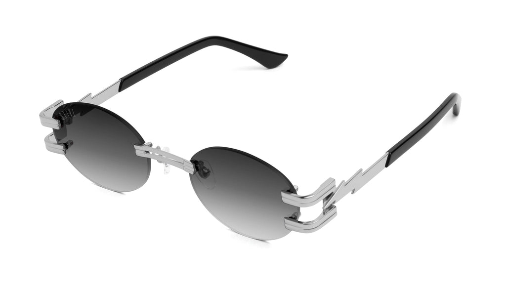 ⚡9FIVE St. James Bolt⚡ Lite Platinum - Gradient Sunglasses