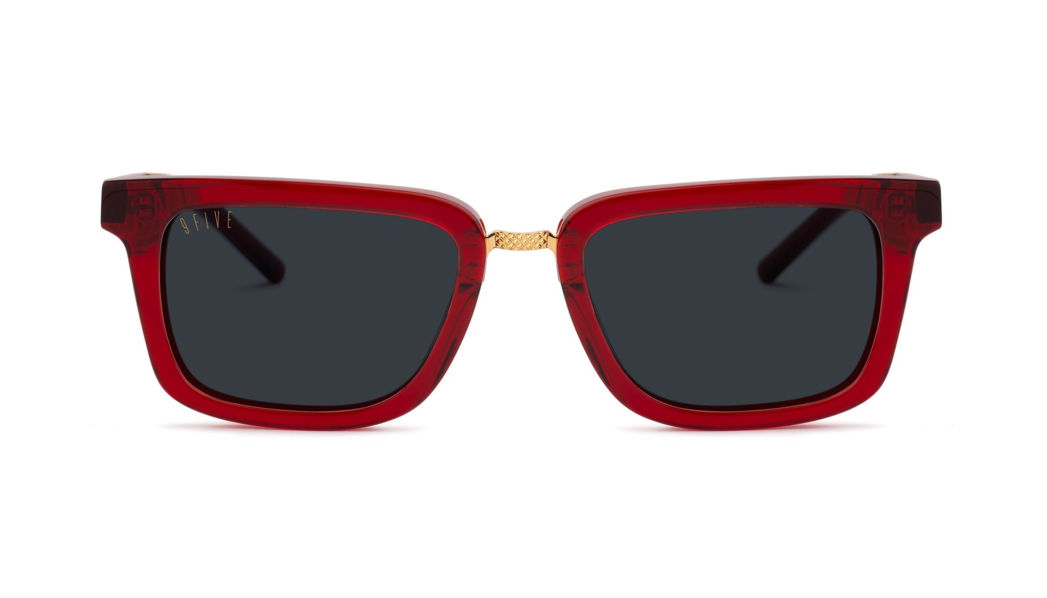 9FIVE Bishop Ruby & 24K Gold Sunglasses – 9FIVE World
