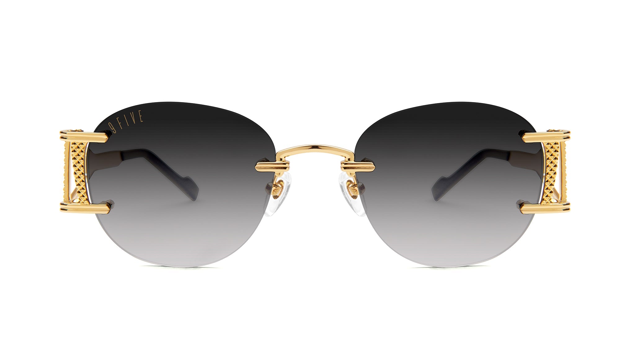 9FIVE Legacy Lite Black & 24K Gold - Gradient Sunglasses – 9FIVE World