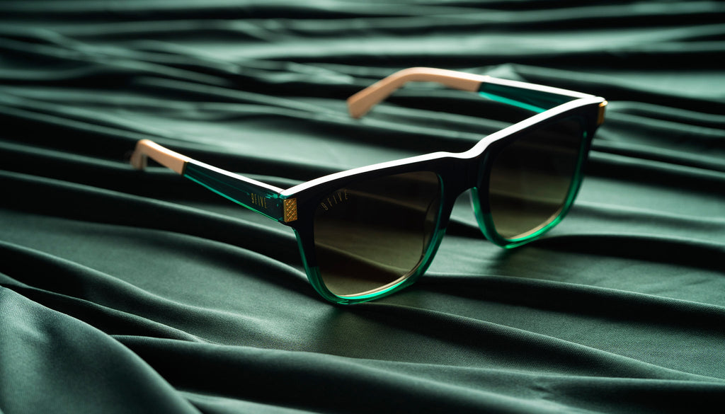 9FIVE Ocean Tundra Green - Sepia Gradient Sunglasses